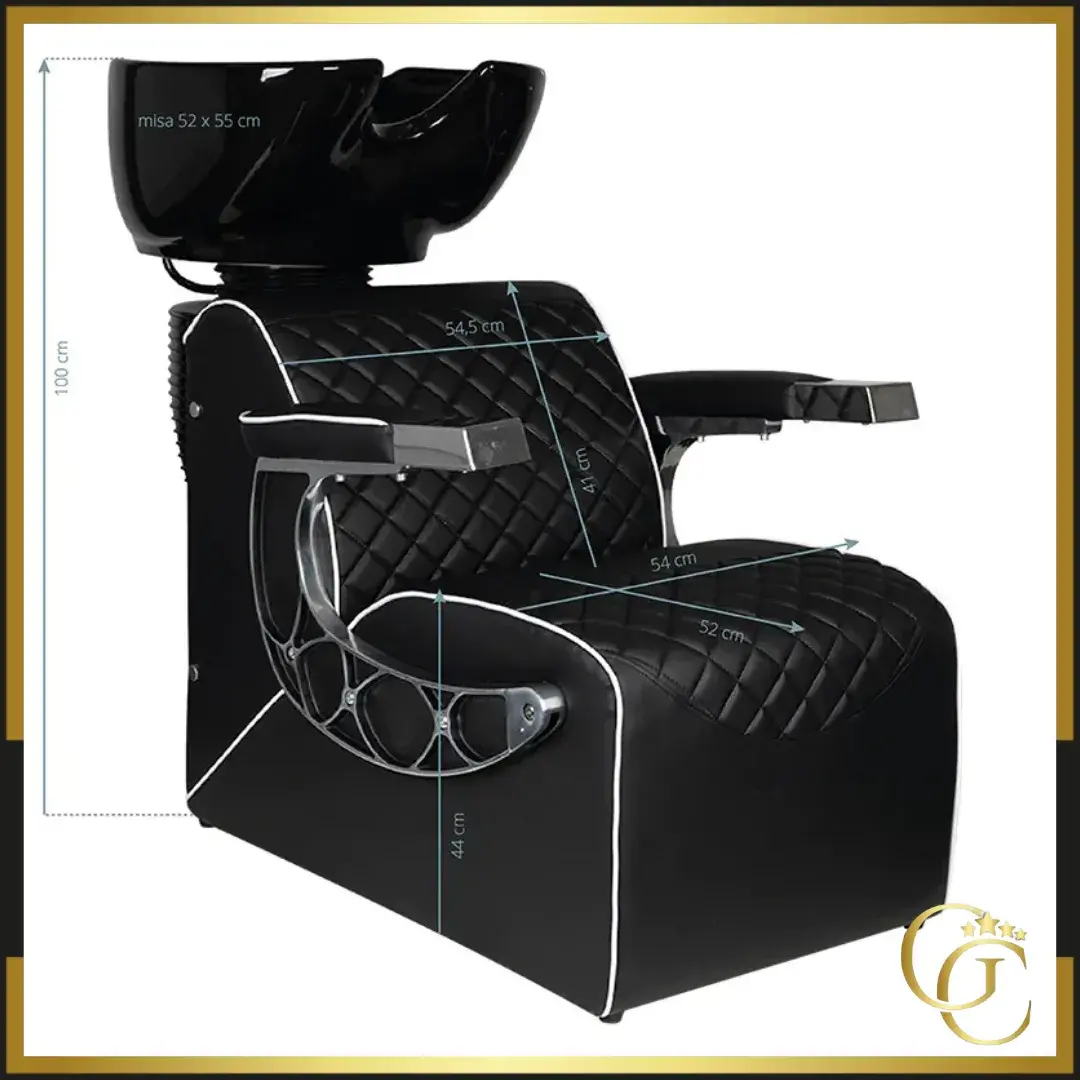 Bac à shampoing Gabbiano Simone - Mobilier de coiffure Professionnel - bac de lavage professionnel - bac à shampoing professionnel - Bac de lavage Gabbiano Simone