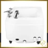 Bain de pieds azzurro a023 - Bain de massage pour pieds - Bac pédicure spa - Bain de pieds professionnel - mobilier esthétique & spa
