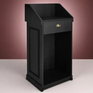 Children's styling chairs: the ally of welcoming salons reception counter LEXUS MINI black - comptoir Caisse LEXUS MINI black - Hairdressing salon reception counter - Hairdressing salon furniture - Professional hairdressing furniture