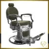 Fauteuil de barbier CLASSIC vert - siège barbier CLASSIC vert - Fauteuil barbier CLASSIC vert - fauteuil barbier professionnel - fauteuil de barbier vintage