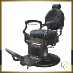 black Stafford barber chair - black Stafford barber chair - black Stafford barber chair - barber shop chair - professional barber furniture