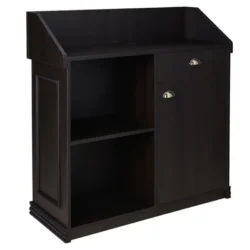 Lexus Maxi Wengé (2) Cashier's counter LEXUS Maxi - Reception furniture LEXUS Maxi - Reception furniture LEXUS Maxi - Hairdressing reception counter - professional hairdressing furniture