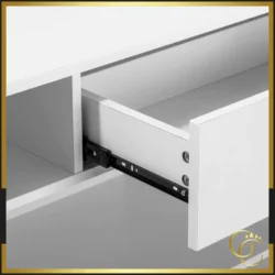 Thor White Welcome Desk - Thor White Reception Desk - Thor White Cashier Counter - Professional hairdressing furniture - Thor White Welcome Counter