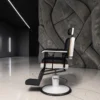 Fauteuil de barbier Serge B - Fauteuil barbier Serge B - Fauteuil de coiffure pour homme - Chaise de barbier Serge B - Fauteuil barbier professionnel - barbershop - barbier - mobicoiff - malys