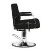 Fauteuil de Barbier STERN BLACK - Chaise de Barbier STERN BLACK - fauteuil barbier professionnel - mobilier barbier professionnel - fauteuil de barbier vintage