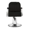 Fauteuil de Barbier STERN BLACK - Chaise de Barbier STERN BLACK - fauteuil barbier professionnel - mobilier barbier professionnel - fauteuil de barbier vintage