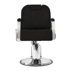 Fauteuil de Barbier STERN BLACK - Chaise de Barbier STERN BLACK - fauteuil barbier professionnel - mobilier barbier professionnel - fauteuil de barbier vintage