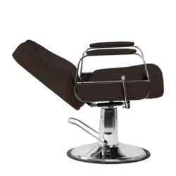 STERN Brown Barber Chair - STERN Brown Barber Chair - Professional Barber Chair - Professional Barber Furniture - Vintage Barber Chair