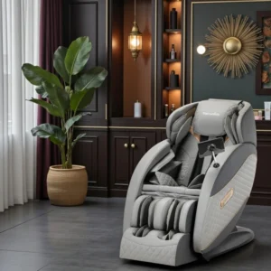 Fauteuil de massage Sakura Standard 801 Gris - Fauteuil de massage professionnel - Fauteuil de massage SPA - Fauteuil de massage haut de gamme - Mobilier esthétique professionnel