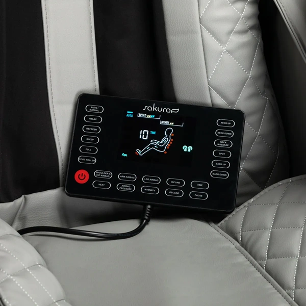 Sakura Standard 801 Grey Massage Chair - Professional massage chair - SPA massage chair - High-end massage chair - Professional beauty furniture