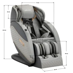 Sakura Standard 801 Gris (17) Fauteuil de massage Sakura Standard 801 Gris - Fauteuil de massage professionnel - Fauteuil de massage SPA - Fauteuil de massage haut de gamme - Mobilier esthétique professionnel