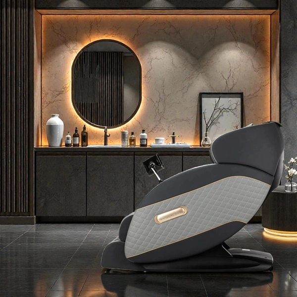 Sakura Standard 801 Grey Massage Chair - Professional massage chair - SPA massage chair - High-end massage chair - Professional beauty furniture
