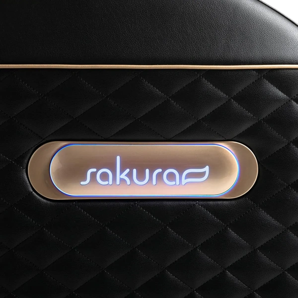 Massage chair sakura 306a wood & leather - Professional massage chair - SPA massage chair - High end massage chair - Professional beauty furniture