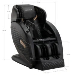 Sakura Standard 801 Noir (18) Massage chair sakura 306a wood & leather - Professional massage chair - SPA massage chair - High end massage chair - Professional beauty furniture