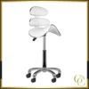 Tabouret Esthétique AM-880 Blanc - Tabouret Esthétique Professionnel - Tabouret pour salon de beauté - Tabouret de selle ergonomique - Mobilier esthétique professionnel