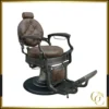 fauteuil de Barbier Stafford Brun - Fauteuil barbier Stafford Brun - Chaise barbier Stafford Brun - siège barber shop - mobilier barbier professionnel