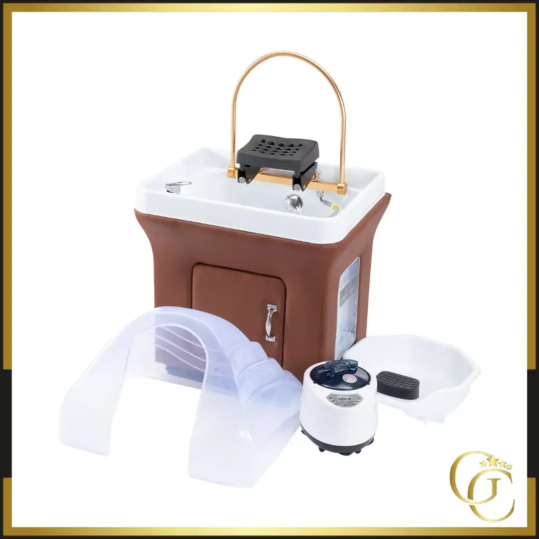Bac head spa serenys avec raccordement - Bac Head SPA serenys - Bac Head SPA professionnel - - Mobilier esthétique SPA professionnel - Bac Head Spa Portable avec raccordement