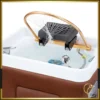Bac head spa serenys avec raccordement - Bac Head SPA serenys - Bac Head SPA professionnel - - Mobilier esthétique SPA professionnel - Bac Head Spa Portable avec raccordement