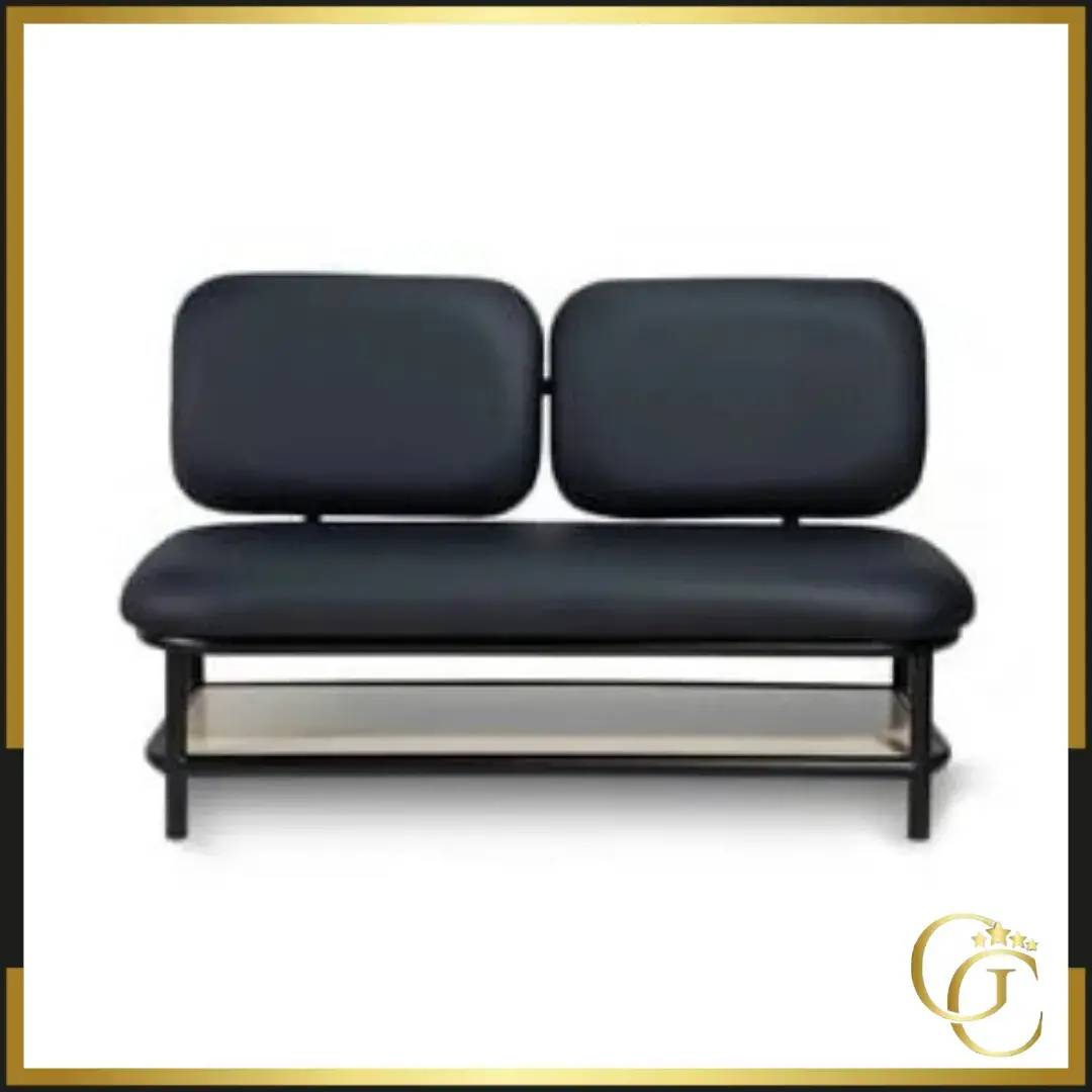 Porto B waiting room sofa - Porto B waiting room sofa - 2 seater Porto B sofa - professional hairdressing furniture - waiting room sofa for hairdressing salon