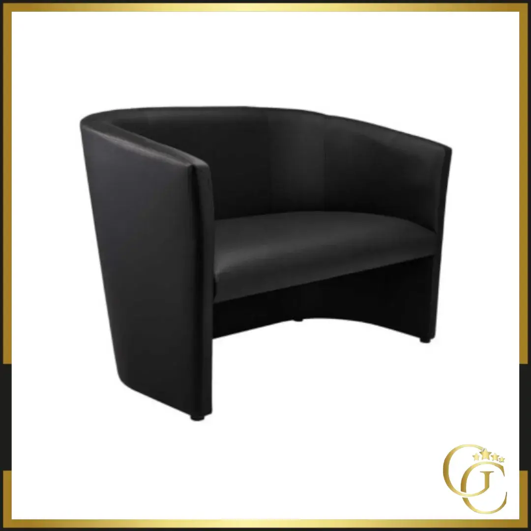 Fauteuil d’attente milano 2 places - Fauteuil salle d’Attente Milano 2 places - fauteuil d'attente pour salon de coiffure - mobilier de coiffure professionnel - canapé salle d'attente