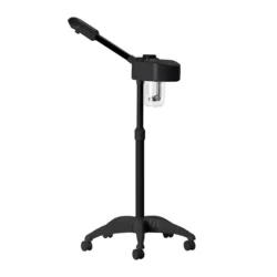 Giovanni D-09 Black (2) Professional Vapozone - Facial Vapozone - Aesthetic Vapozones - Professional Aesthetic Devices - Multifunction Vapozone - Vapozone with Ozone - Aesthetic Facial Steamer Device - Professional Beauty Salon Equipment - Professional Skin Cleansing - Vapozone on Wheels