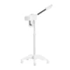 Giovanni D-09 Blanc (2) Professional Vapozone - Facial Vapozone - Aesthetic Vapozones - Professional Aesthetic Devices - Multifunction Vapozone - Vapozone with Ozone - Aesthetic Facial Steamer Device - Professional Beauty Salon Equipment - Professional Skin Cleansing - Vapozone on Wheels