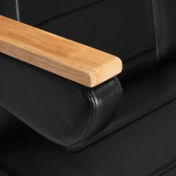 Fauteuil de soins esthétique lux 273b noir - mobilier esthétique pour salon SPA - Mobilier Esthétique Professionnel - Fauteuil Esthétique Électrique - Fauteuil de Tatouage Lux 273B noir