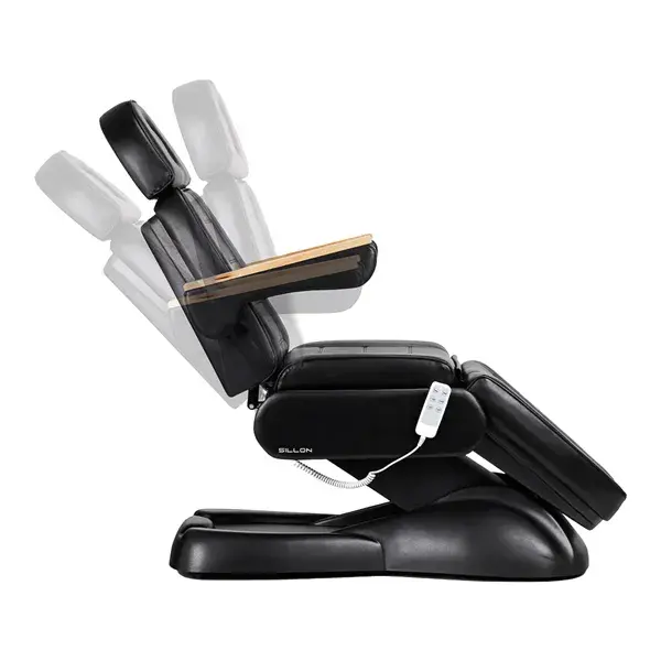 Beauty chair lux 273b black - beauty furniture for SPA - Professional Beauty Furniture - Electric Beauty Chair - Tattoo Chair Lux 273B black