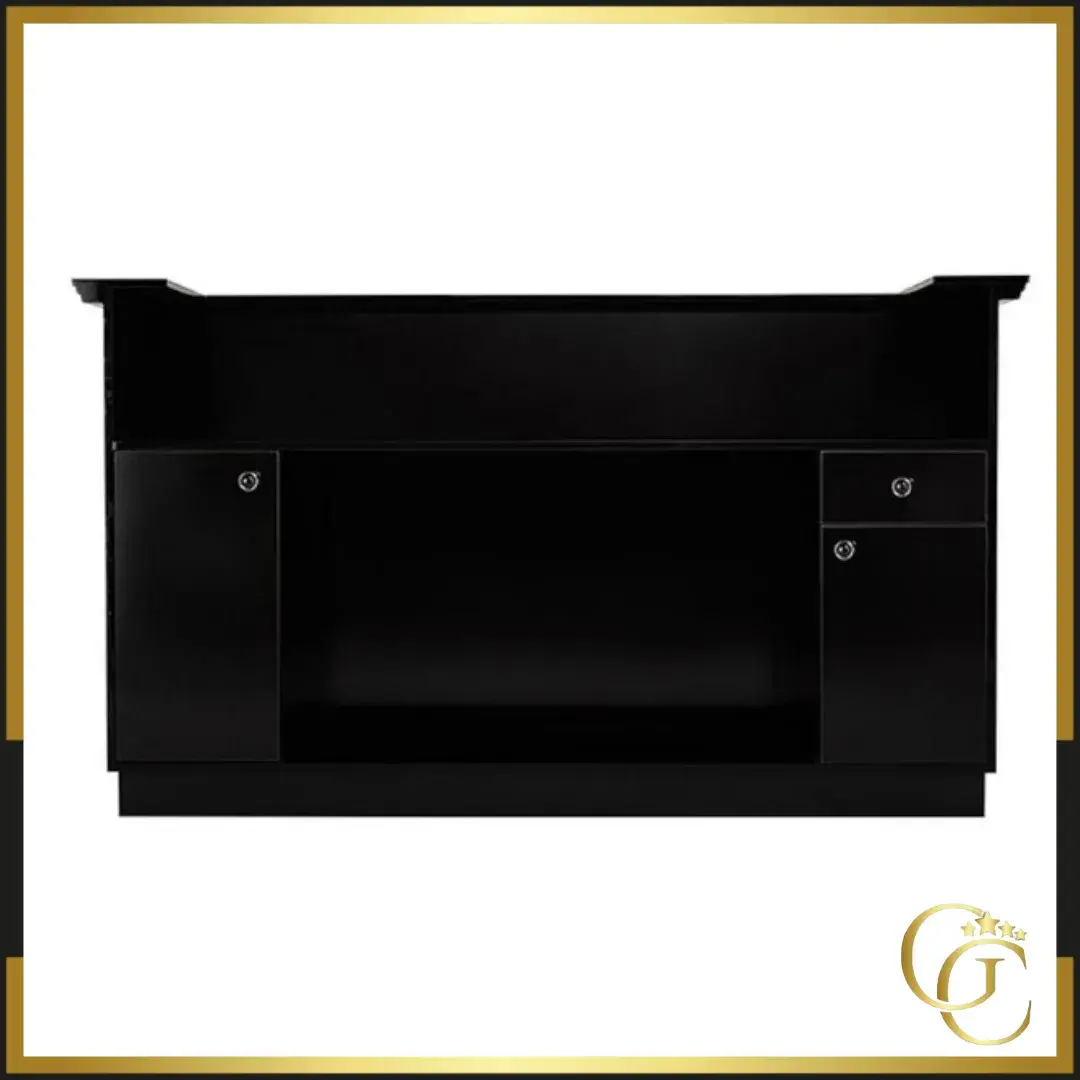 Meuble de réception STONE - comptoir caisse STONE - mobilier de coiffure professionnel - Comptoir d'accueil STONE
