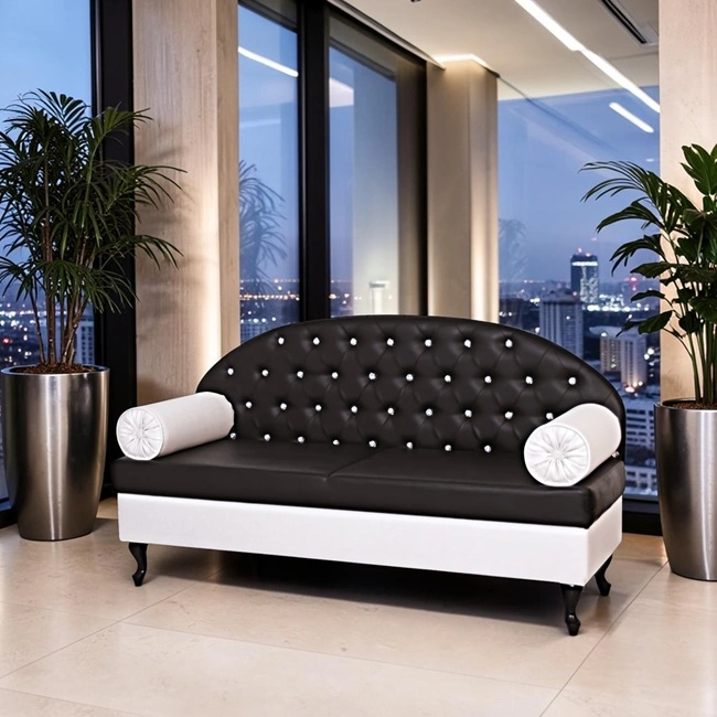 obsession r waiting room sofa - obsession r waiting room sofa - hairdressing sofa - professional hairdressing furniture - 2-seater waiting room sofa