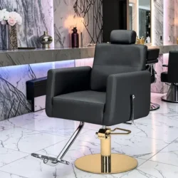 Fauteuil de coiffure RAY B - Fauteuil de barbier RAY Bo - fauteuil barbier professionnel - mobilier barbier professionnel - fauteuil de coiffure pour homme - groupe coiff - malys - mobicoiff