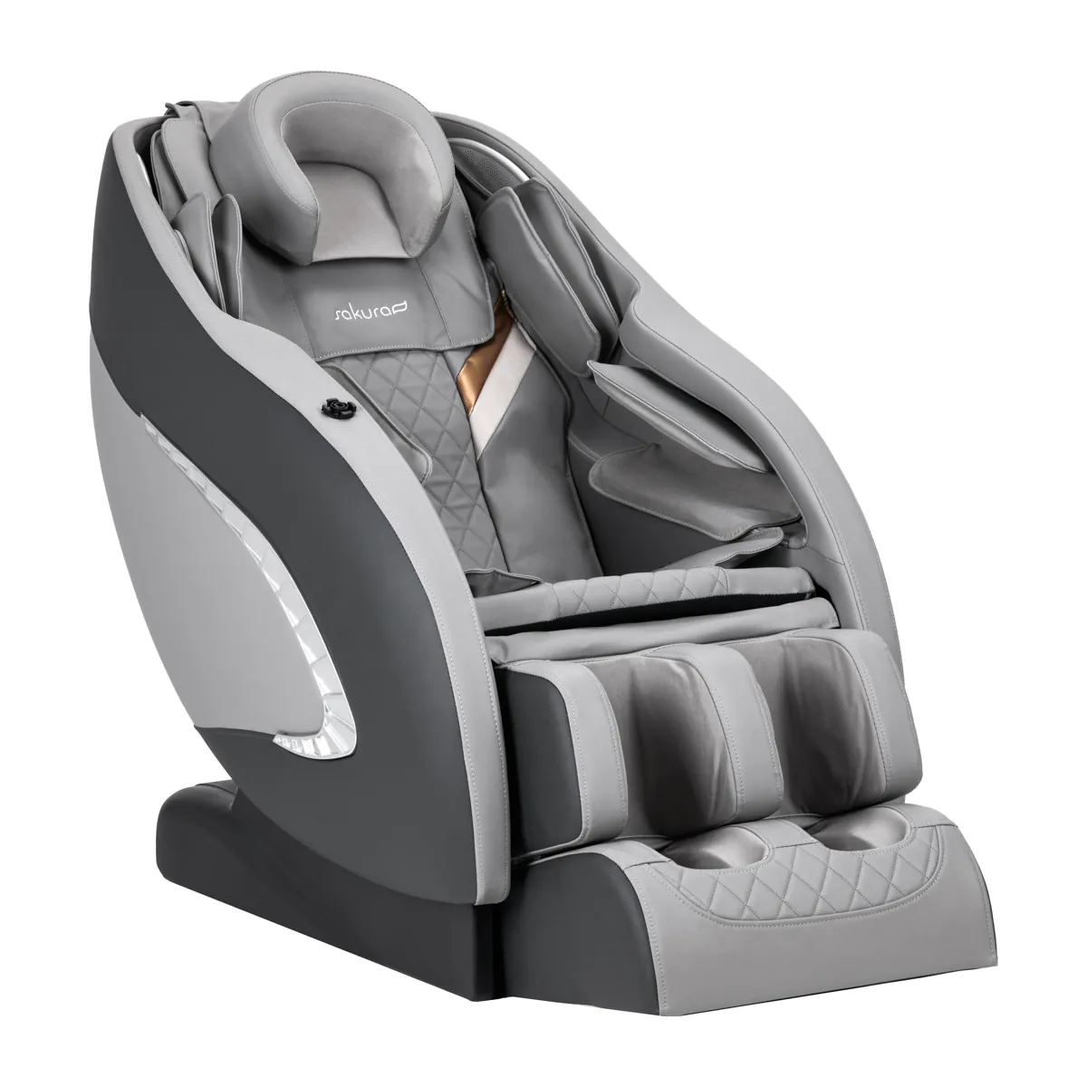 Fauteuil de massage sakura classique 305 gris - Fauteuil de massage professionnel - Fauteuil de massage SPA - Fauteuil de massage haut de gamme - Mobilier esthétique professionnel