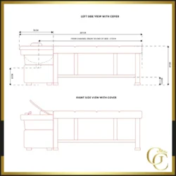 agnese professional spa head table Table head spa helga beige premium - Table Head SPA with steam - table Head SPA professional - table Head SPA with connection - Bed Head SPA professional - Furniture professional aesthetic spa