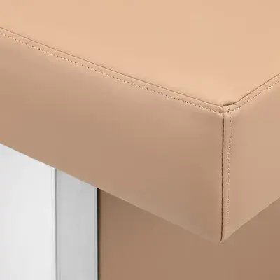 Table head spa gabbiano 017b beige - Table Head SPA avec vapeur - table Head SPA professionnelle - table Head SPA avec raccordement - Lit Head SPA professionnel - Mobilier professionnel esthétique spa