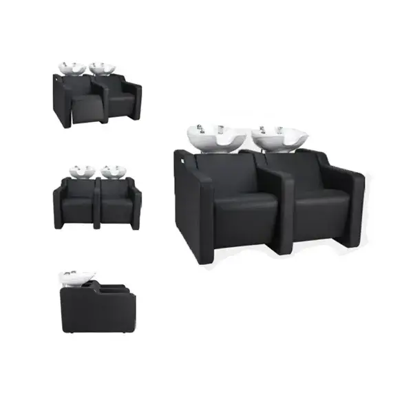 Bac à shampoing alba SOFA 2 places- Bac de lavage massant - Mobilier de coiffure professionnel - bac de lavage pour salon de coiffure - bac de lavage alba SOFA 2 places