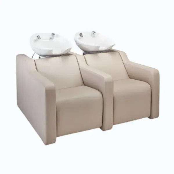 Bac à shampoing alba SOFA 2 places- Bac de lavage massant - Mobilier de coiffure professionnel - bac de lavage pour salon de coiffure - bac de lavage alba SOFA 2 places