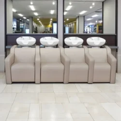 ALBA_4 Shampoo tub alba SOFA 4 places- Massaging wash tub - Professional hairdressing furniture - wash tub for hairdressing salon - wash tub alba SOFA 4 places