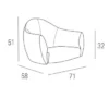 Audrey-(10) Fauteuil de coiffure audrey - chaise de coiffure audrey - fauteuil de coiffure professionnel - mobilier pour salon de coiffure - meuble pour salon de coiffure