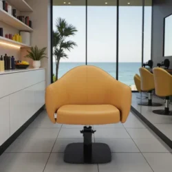 Fauteuil de coiffure audrey - chaise de coiffure audrey - fauteuil de coiffure professionnel - mobilier pour salon de coiffure - meuble pour salon de coiffure