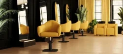 Audrey-(8) Fauteuil de coiffure audrey - chaise de coiffure audrey - fauteuil de coiffure professionnel - mobilier pour salon de coiffure - meuble pour salon de coiffure