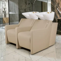 Bac de lavage Gloria SOFA (1) Bac à shampoing gloria Sofa - Bac de lavage massant - Mobilier de coiffure professionnel - bac de lavage pour salon de coiffure - bac de lavage gloria Sofa