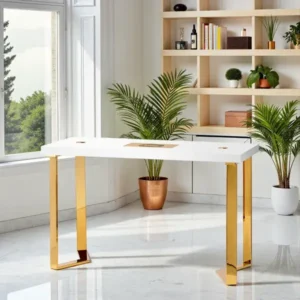 Table de manucure béryl cg - table onglerie avec aspirateur intégré - Table de manucure professionnelle - table onglerie professionnelle - mobilier esthétique et onglerie