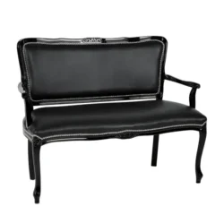 Prince waiting sofa - Prince waiting room sofa - Hair salon sofa - Professional hairdressing furniture - 2-seater waiting sofa