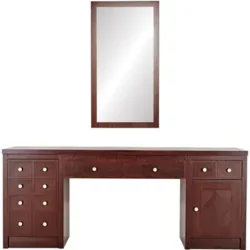 Classic i styling station - Classic i barber styling station - Classic i barber vanity - Classic i barber station - Professional barber furniture - Hair salon furniture