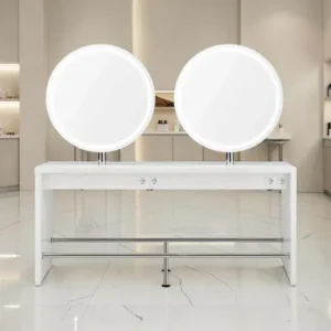 Styling unit POLA IV Central 4 Places - styling station POLA IV Central 4 Places - styling station for hairdressing salon - professional hairdressing furniture - furniture for hairdressing salon