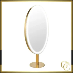 Double-sided Virgo LED styling station Virgo Double-Sided LED Dressing Table - Virgo LED Styling Station - Professional Hairdressing Furniture - Hair Salon Furniture - LED Hairdressing Mirror