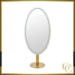 Double-sided Virgo LED styling station Virgo Double-Sided LED Dressing Table - Virgo LED Styling Station - Professional Hairdressing Furniture - Hair Salon Furniture - LED Hairdressing Mirror