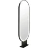 LED dressing table (9) Double sided styling unit leo led - styling station with LED LEO - professional styling furniture - salon furniture - styling mirror with LED