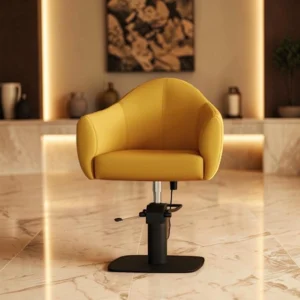 Fauteuil de coiffure audrey - chaise de coiffure audrey - fauteuil de coiffure professionnel - mobilier pour salon de coiffure - meuble pour salon de coiffure