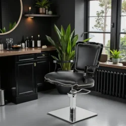 Fauteuil Prince Fauteuil de coiffure prince - chaise de coiffure prince - fauteuil de coiffure professionnel - mobilier pour salon de coiffure - meuble pour salon de coiffure